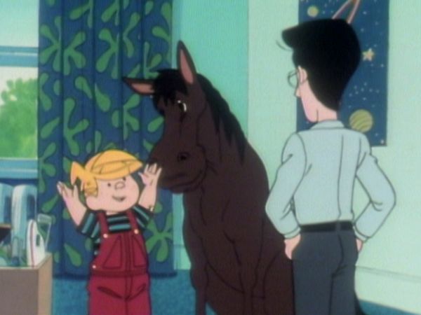 Denis o Pimentinha - Mummy's Little Boy // Horsing Around // Dennis Plasters Pamplona