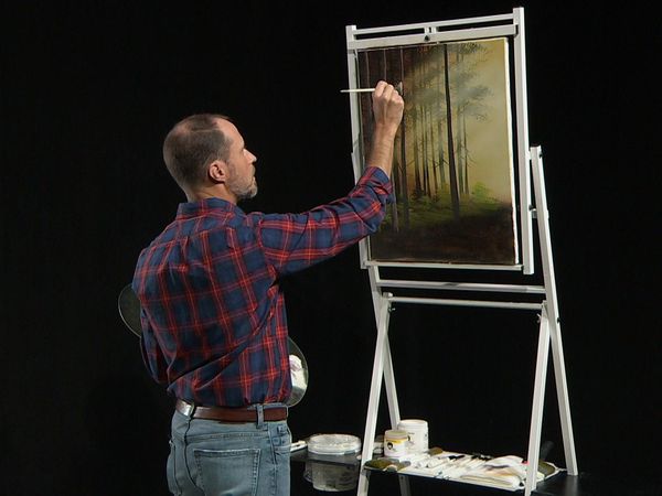 The Joy of Painting with Nicholas Hankins: Bob Ross' Unfinished Season - Woodland Peace