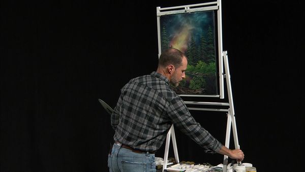 The Joy of Painting with Nicholas Hankins: Bob Ross' Unfinished Season - Galaxy Grandeur