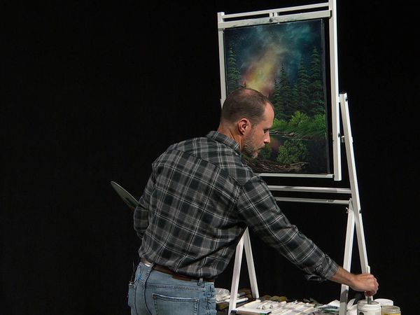 The Joy of Painting with Nicholas Hankins: Bob Ross' Unfinished Season - Galaxy Grandeur