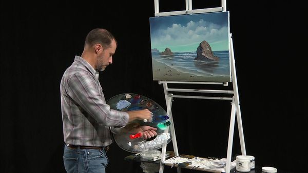 The Joy of Painting with Nicholas Hankins: Bob Ross' Unfinished Season - Pacific Coastline