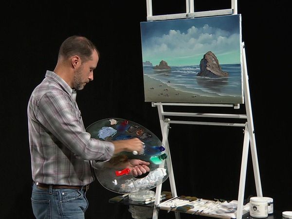 The Joy of Painting with Nicholas Hankins: Bob Ross' Unfinished Season - Pacific Coastline