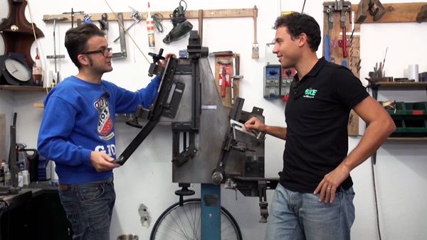 Bici d'artista - Gios - Carrer