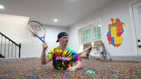 Unspeakable - Filling My Entire House with Orbeez