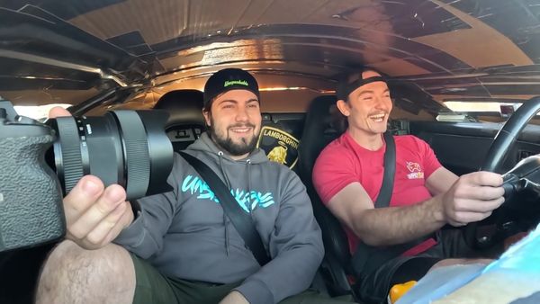 Unspeakable - Worst Ways to Survive / Driving 100 Miles in a Cardboard Lamborghini