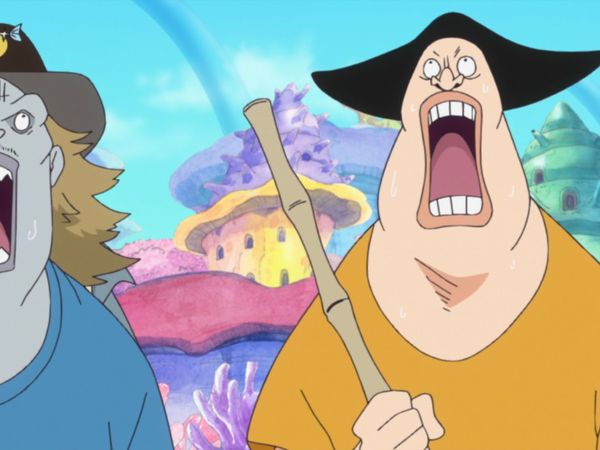 One Piece - Keep Shirahoshi safe! Decken close behind!