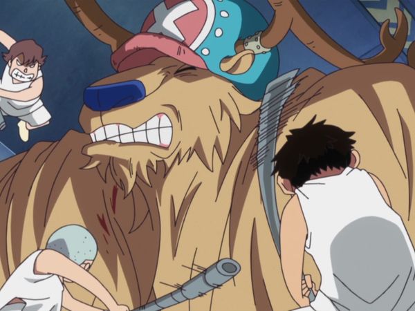 One Piece - Fists Collide! A Battle of the Two Vice Admirals!