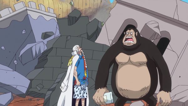 One Piece - Men's Pride! Luffy vs. Fujitora, Head-to-Head!
