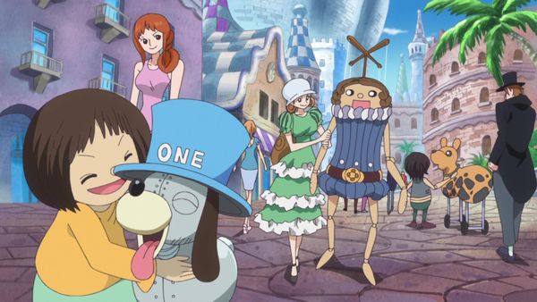 One Piece - A Moving Castle! The Top Executive Pica Rises Up!