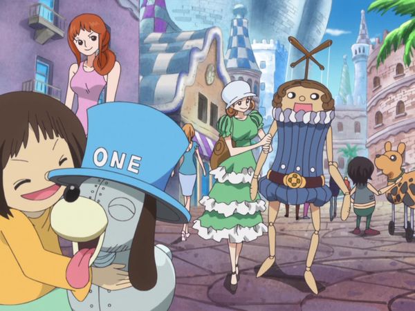 One Piece - A Moving Castle! The Top Executive Pica Rises Up!
