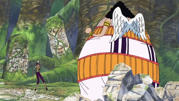 One Piece - The ordeal of the swamp! Chopper vs. Sky punk gedatsu!
