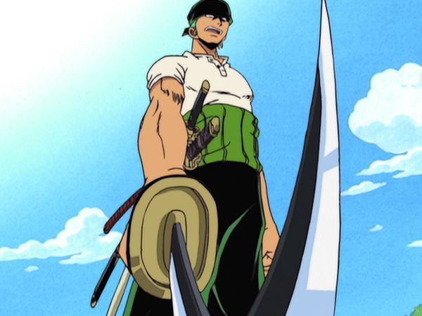 One Piece - Showdown in the Ruins! Tense Zoro vs. Eric!