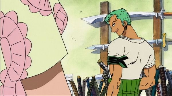 One Piece - Kitetsu III and Yubashiri! Zoro's New Swords and the Woman Sergeant Major!