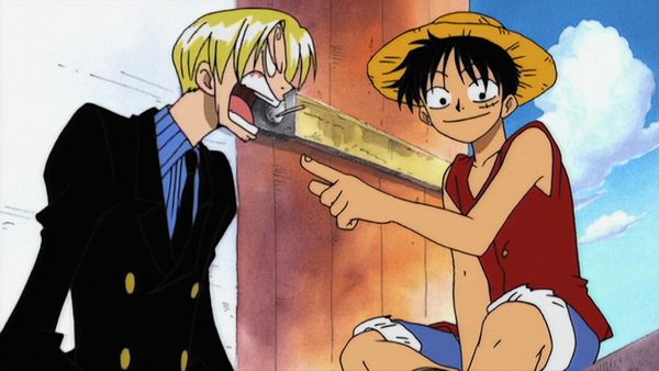 One Piece - Unwelcome Customer! Sanji's Food and Ghin's Debt!