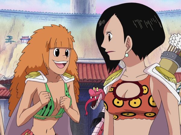 One Piece - Heartless Judgment! Margaret Is Turned to Stone!!