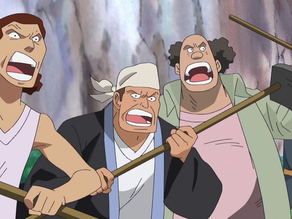 One Piece - The Secret Hidden on the Backs / Luffy and the Snake Princess Meet