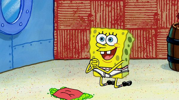 Bob Esponja Calça Quadrada - Acorde disposto / Esperando / Tem fungo entre nós