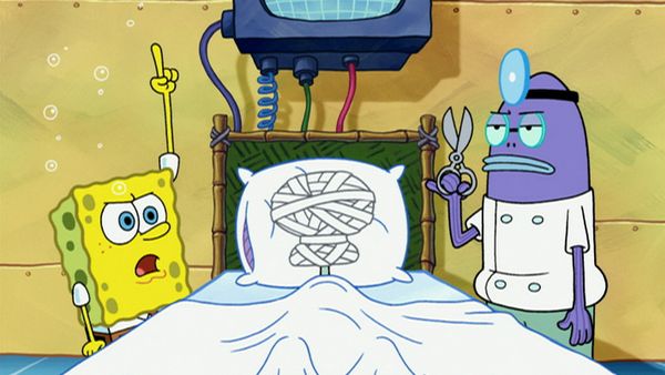 Bob Esponja Calça Quadrada - As duas caras do Lula Molusco / Monumento de Esponja