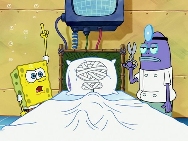 Bob Esponja Calça Quadrada - As duas caras do Lula Molusco / Monumento de Esponja