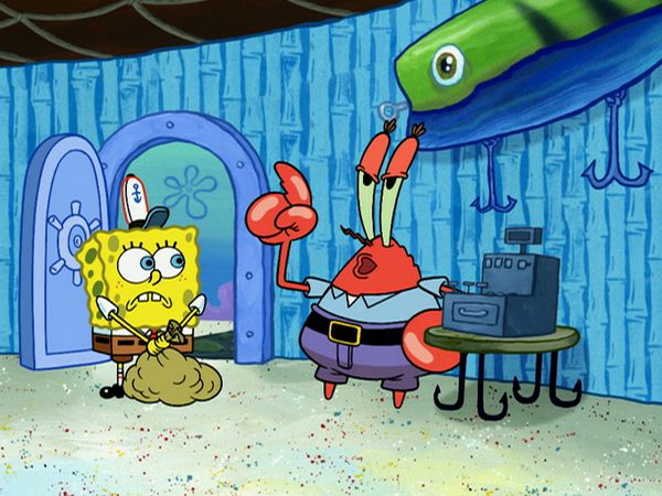 Bob Esponja Calça Quadrada - Interdição na Fenda do Bikini / Stanley S. Calça Quadrada
