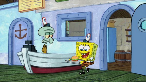 Bob Esponja - El primer cocinero / La lámpara