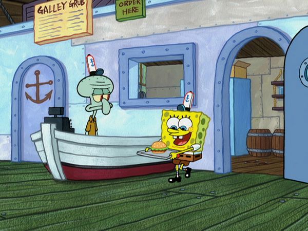 Bob Esponja - El primer cocinero / La lámpara