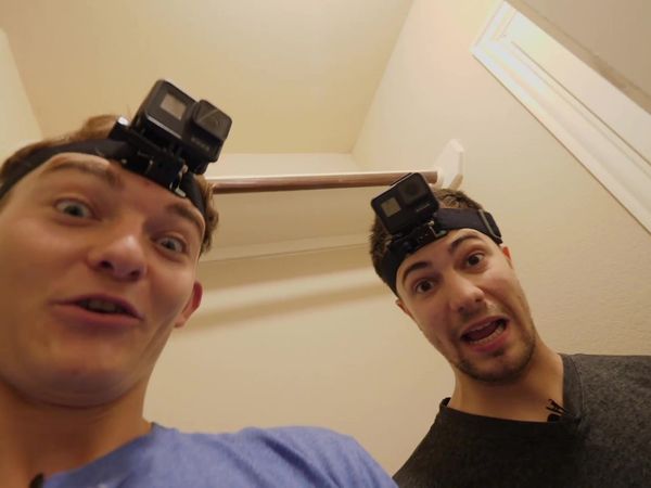 Unspeakable - Sneaking Into Unspeakable's House for 24 Hours