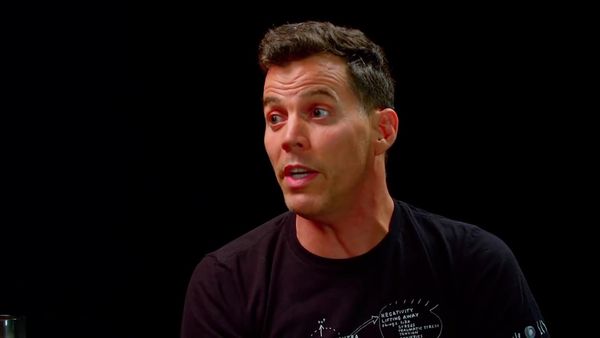 Hot Ones - Steve-O Tells Insane Stories While Eating Spicy Wings