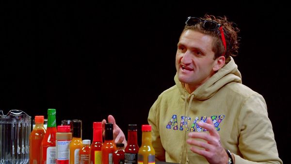 Hot Ones - Casey Neistat Melts His Face Off While Eating Spicy Wings
