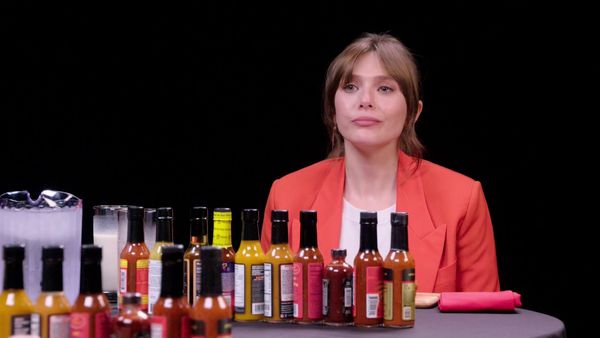 Hot Ones - Elizabeth Olsen Feels Brave While Eating Spicy Wings