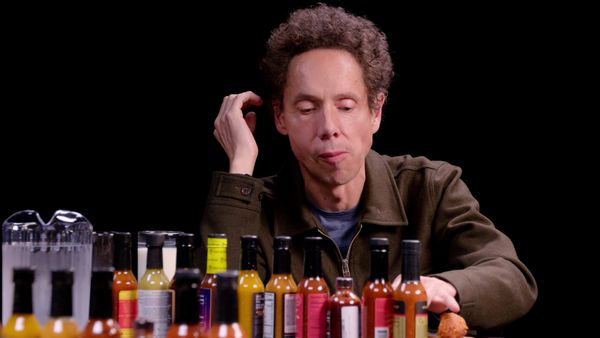 Hot Ones - Malcolm Gladwell Hits the Tipping Point While Eating Spicy Wings