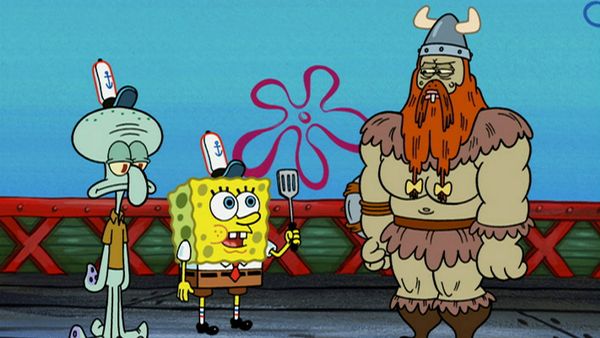 Bob Esponja Calça Quadrada - Queridos vikings / A trapaça