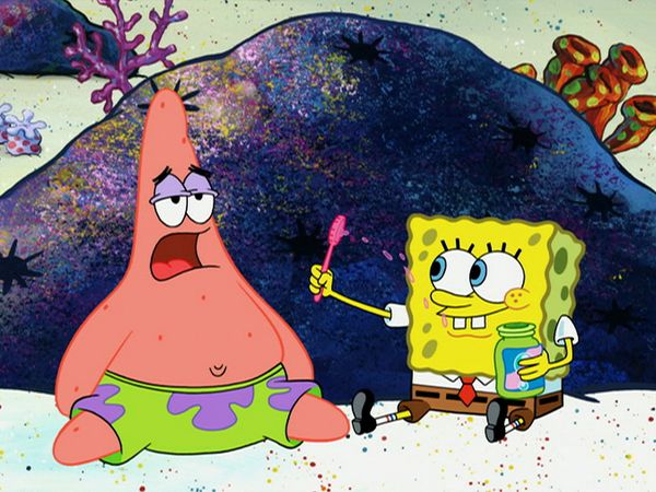 Bob Esponja Calça Quadrada - Uma Vida Num Dia / Alvejado