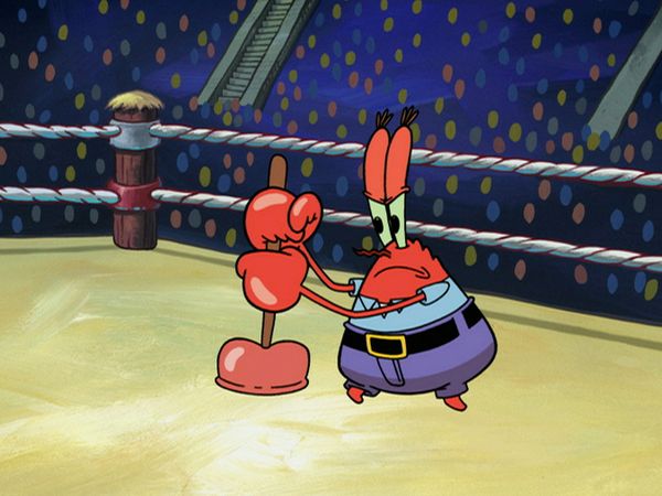 Bob Esponja Calça Quadrada - Os Crocantes Apetitosos / A Figurinha