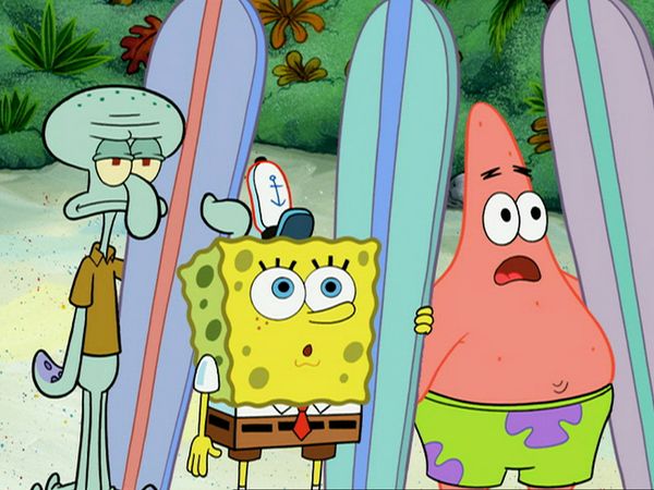 Bob Esponja Calça Quadrada - Bob Esponja e a Onda Gigante