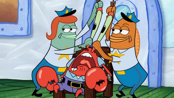 Bob Esponja Calça Quadrada - Hamburguer e Delito / O Cliente Assíduo do Plankton