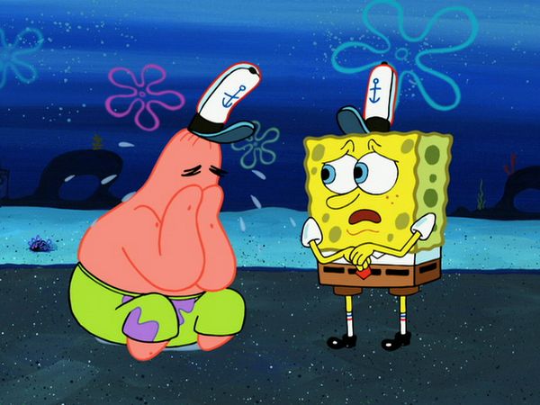 Bob Esponja Calça Quadrada - Nada de chapéu pro Patrick / Loja de brinquedos ameaçadores