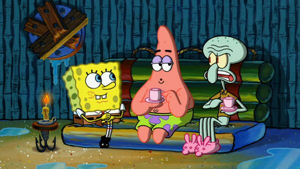 Bob Esponja Calça Quadrada - Tempo de abacaxi / Cavernas do Salmão