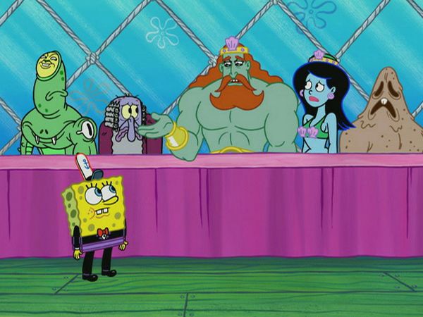 Bob Esponja Calça Quadrada - A fúria de Tritão