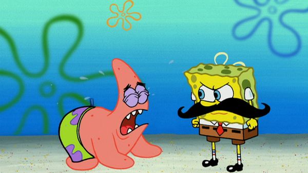 Bob Esponja Calça Quadrada - O ladrão cor de rosa / Lula de madeira