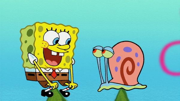 Bob Esponja Calça Quadrada - Melhor dia de todos / O presente da goma de mascar