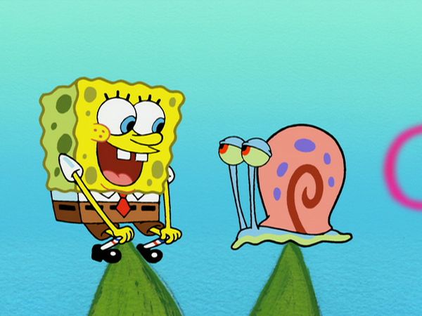Bob Esponja Calça Quadrada - Melhor dia de todos / O presente da goma de mascar