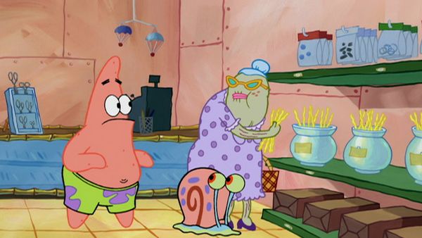 Bob Esponja Calça Quadrada - Cadê esse caracol?