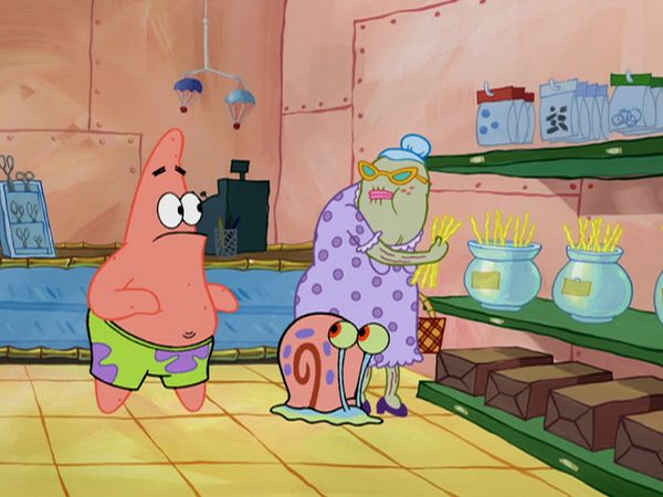 Bob Esponja Calça Quadrada - Cadê esse caracol?