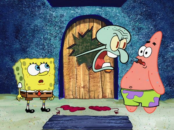 Bob Esponja Calça Quadrada - Gancho habilidoso / Bons vizinhos