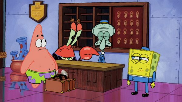 Bob Esponja Calça Quadrada - A torre cascuda / Sra. Puff, está demitida