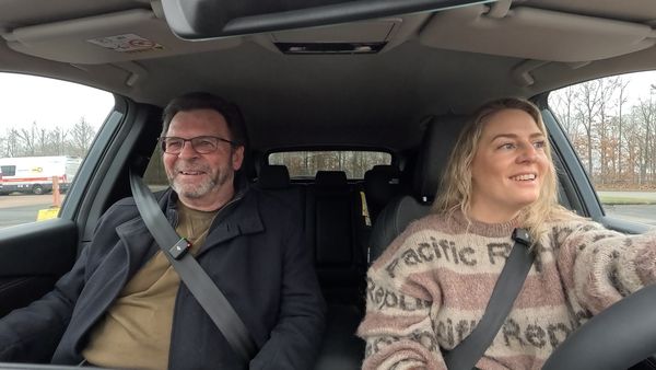 Blå/gul carpool - John Ranum