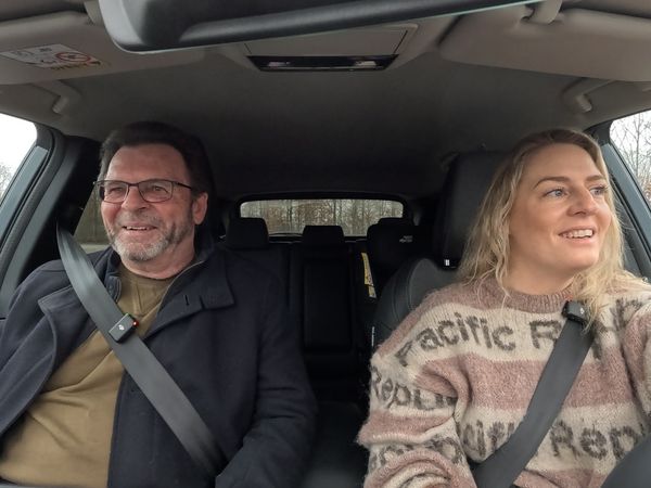 Blå/gul carpool - John Ranum