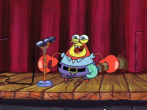 Bob Esponja - Témele al crabhamburger/ El caparazón de un hombre