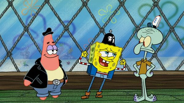 Bob Esponja - Nacido para ser salvaje/ Los mejores enemigos